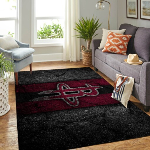 Houston Rockets Living Room Area Rug