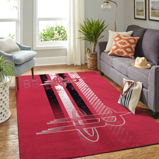 Houston Rockets Living Room Area Rug