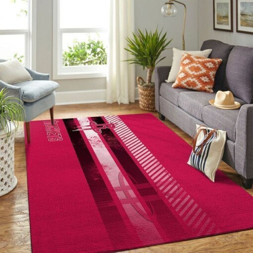 Houston Rockets Living Room Area Rug