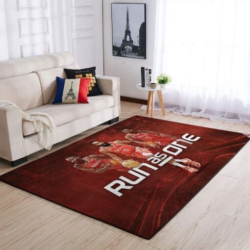 Houston Rockets Living Room Area Rug