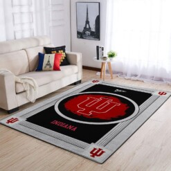 Indiana Hoosiers Living Room Area Rug