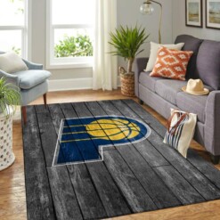 Indiana Pacers Living Room Area Rug