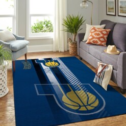 Indiana Pacers Living Room Area Rug