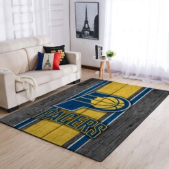 Indiana Pacers Living Room Area Rug