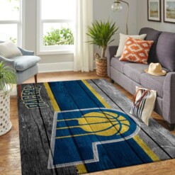 Indiana Pacers Living Room Area Rug