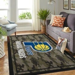 Indiana Pacers Living Room Area Rug