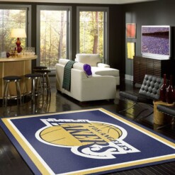 Indiana Pacers Living Room Area Rug