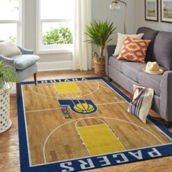 Indiana Pacers Living Room Area Rug