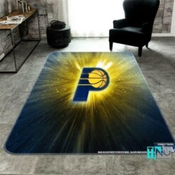 Indiana Pacers Living Room Area Rug