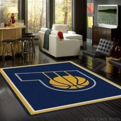 Indiana Pacers Living Room Area Rug