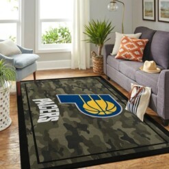 Indiana Pacers Living Room Area Rug