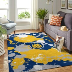 Indiana Pacers Living Room Area Rug