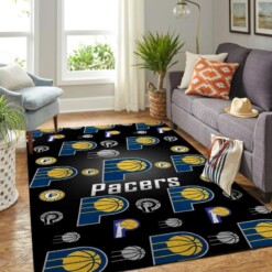 Indiana Pacers Living Room Area Rug