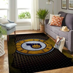 Indiana Pacers Living Room Area Rug