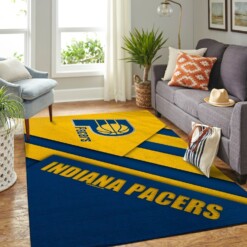 Indiana Pacers Living Room Area Rug