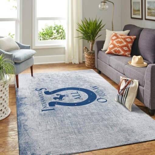 Indianapolis Colts Living Room Area Rug