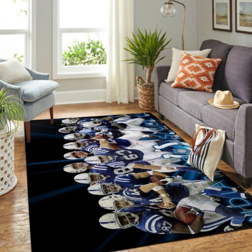 Indianapolis Colts Living Room Area Rug