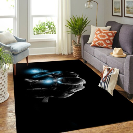 Iron Man Living Room Area Rug