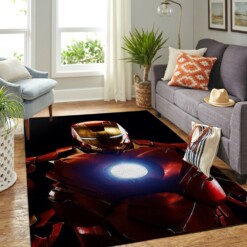 Ironman Living Room Area Rug