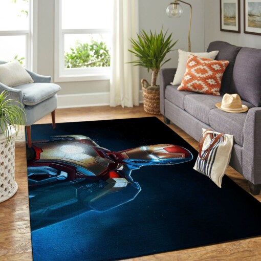 Ironman Living Room Area Rug