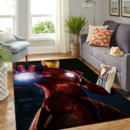 Ironman Living Room Area Rug