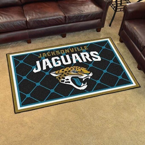 Jacksonville Jaguars Living Room Area Rug