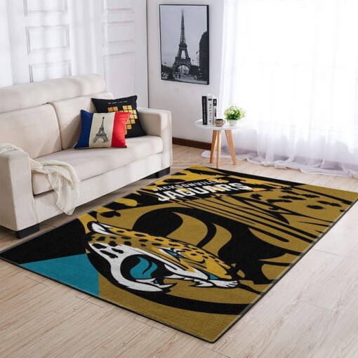 Jacksonville Jaguars Living Room Area Rug