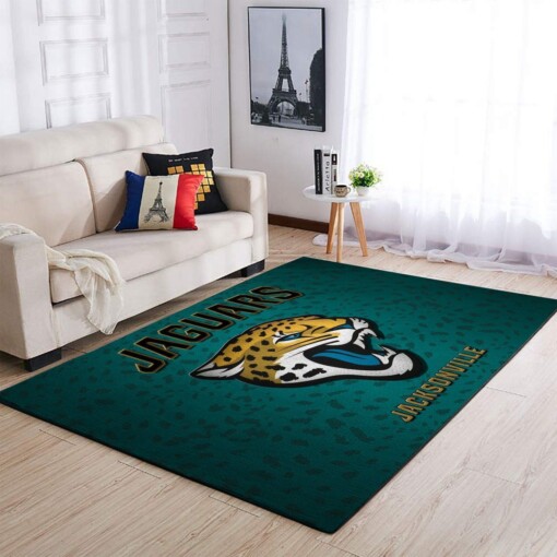 Jacksonville Jaguars Living Room Area Rug