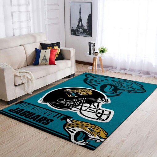 Jacksonville Jaguars Living Room Area Rug