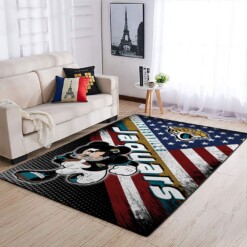 Jacksonville Jaguars Living Room Area Rug