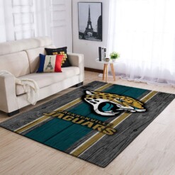 Jacksonville Jaguars Living Room Area Rug