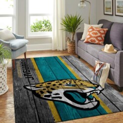 Jacksonville Jaguars Living Room Area Rug