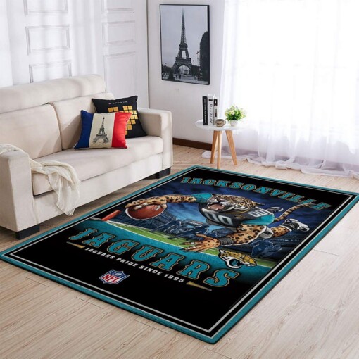 Jacksonville Jaguars Living Room Area Rug