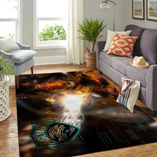 Jacksonville Jaguars Living Room Area Rug