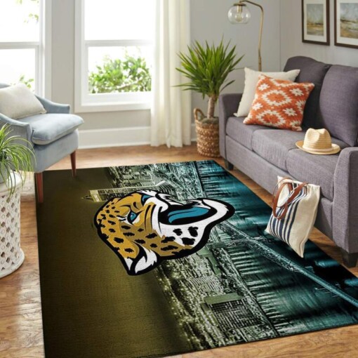 Jacksonville Jaguars Living Room Area Rug