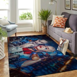 Joker And Harley Quinn Living Room Area Rug