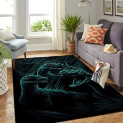 Jurassic World Movie-ancient Dinosaur Living Room Area Rug