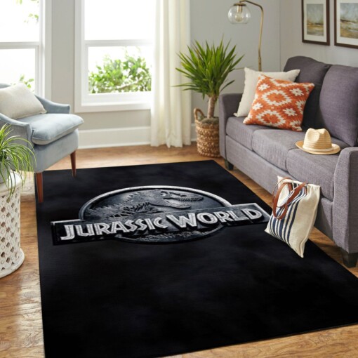 Jurassic World Movie-ancient Dinosaur Living Room Area Rug