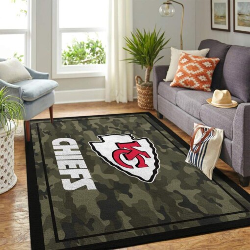 Kansas City Chiefs Living Room Area Rug