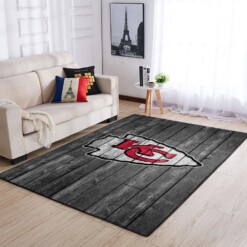 Kansas City Chiefs Living Room Area Rug