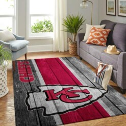 Kansas City Chiefs Living Room Area Rug