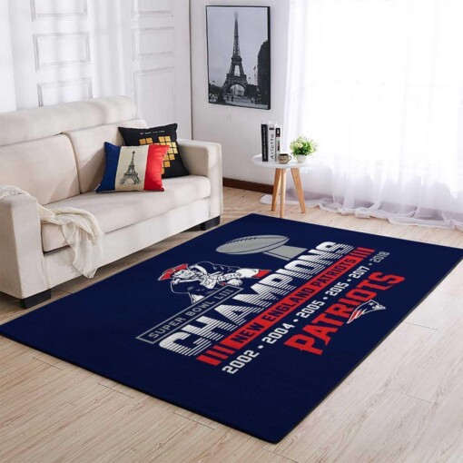 Kansas City Chiefs Living Room Area Rug