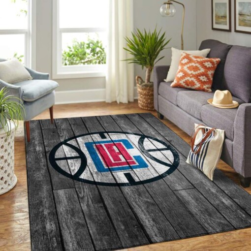 La Clippers Living Room Area Rug