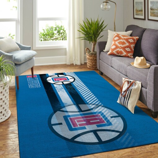 La Clippers Living Room Area Rug
