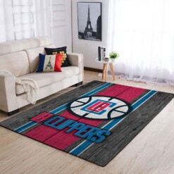 La Clippers Living Room Area Rug