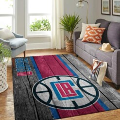 La Clippers Living Room Area Rug