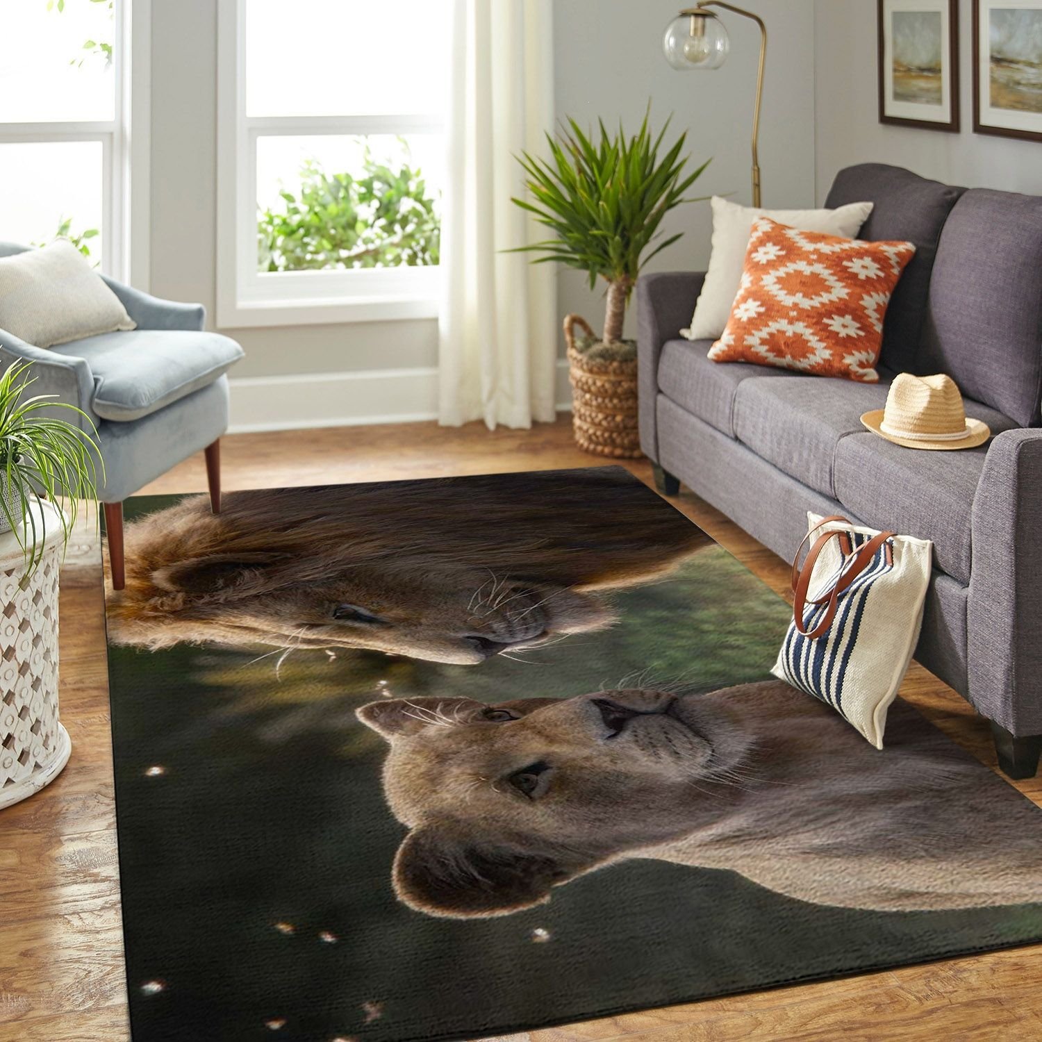 Lion King Live-action Living Room Area Rug