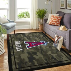 Los Angeles Angels Living Room Area Rug