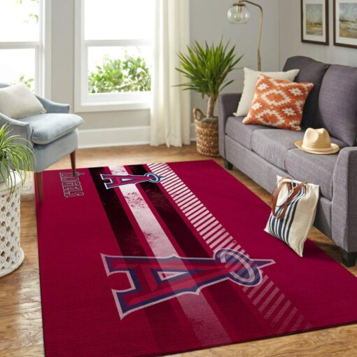 Los Angeles Angels Living Room Area Rug