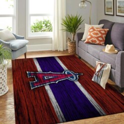 Los Angeles Angels Living Room Area Rug